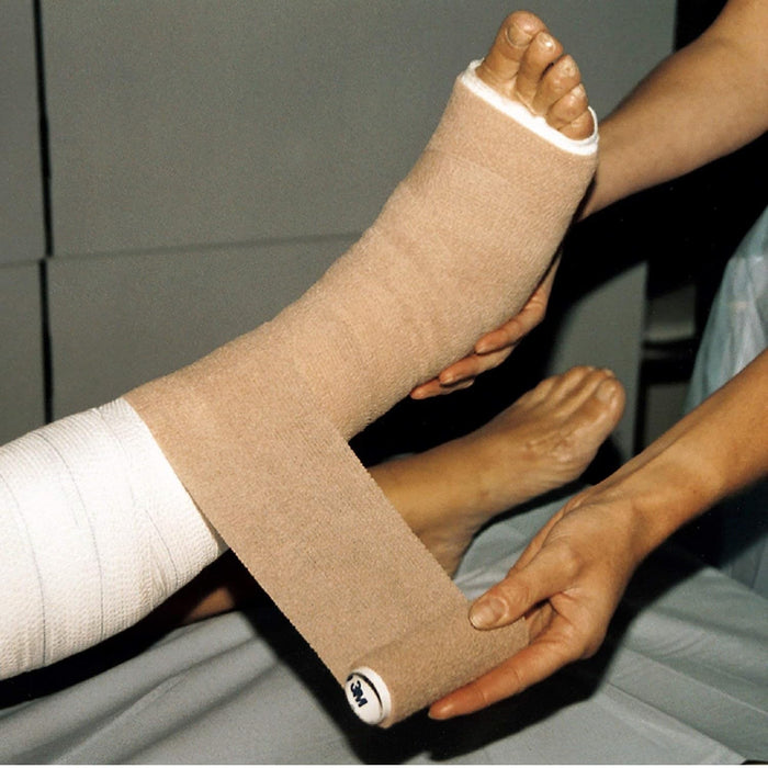 3M Coban Self-Adherent Wrap, 4" x 5 Yard, Tan - 1584-Single - LL Medico