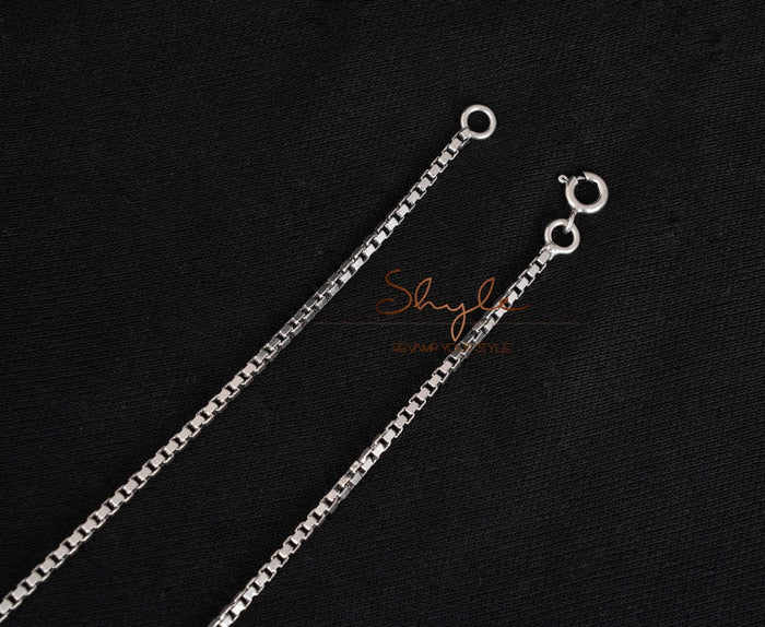 Adya Fine Everyday Silver Chain