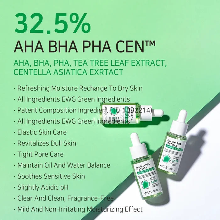 APLB AHA BHA PHA Centella Ampoule Serum 40Ml