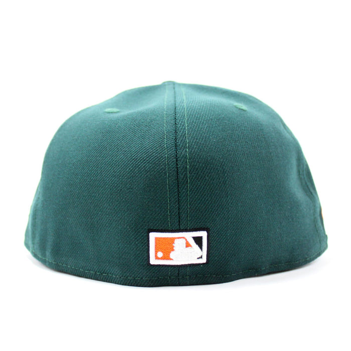Baltimore Orioles 1998 All-Star Game 59Fifty New Era Fitted Hat (Dark Green Peach Under Brim)