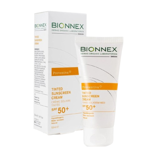 Bionnex Preventiva Tinted Sunscreen cream SPF50+ 50Ml
