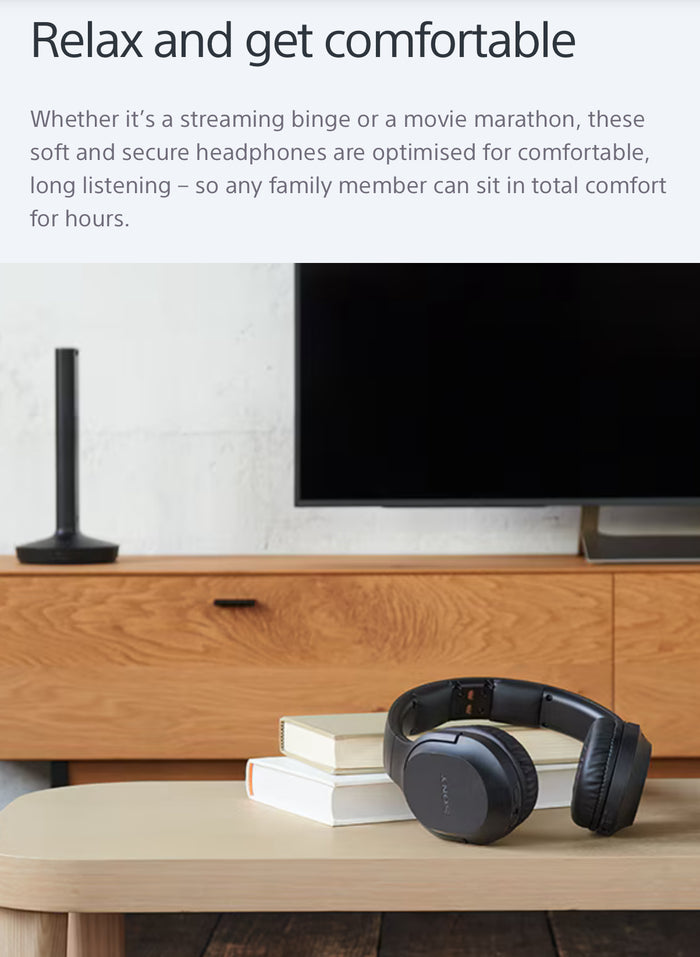 Casque audio sans fil RF400 pour home cinéma