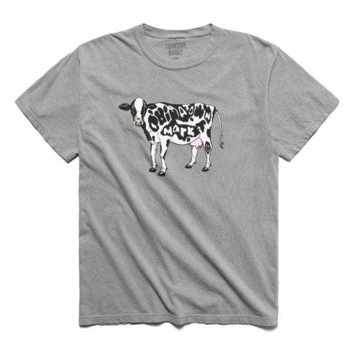 Chinatown Market COW T-SHIRT (Gray)