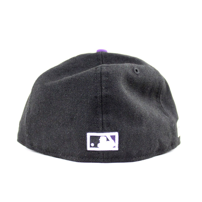 Colorado Rockies 1998 All Star Game New Era 59Fifty Fitted Hat (Black Purple Visor Gray Under Brim)