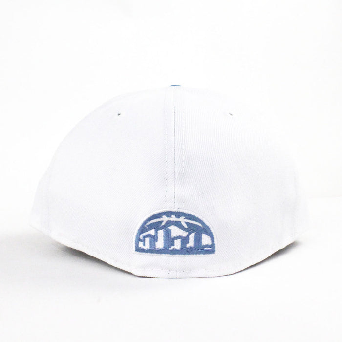 Denver Nuggets New Era 5950 Fitted Hats (Air Jordan 9 Retro Gray Under Brim)