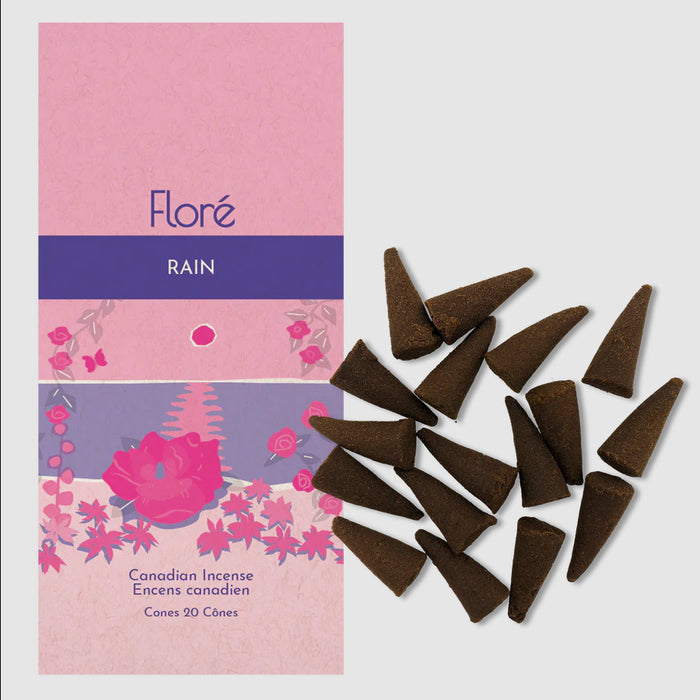 Flore Rain Incense Cones