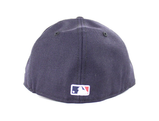 New York Yankees New Era 59Fifty Fitted Hats (NAVY RED UNDER BRIM)