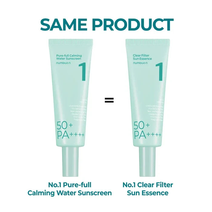 Numbuzin No.1 Clear Filter Sun Essence SPF50+ PA++++ 50Ml