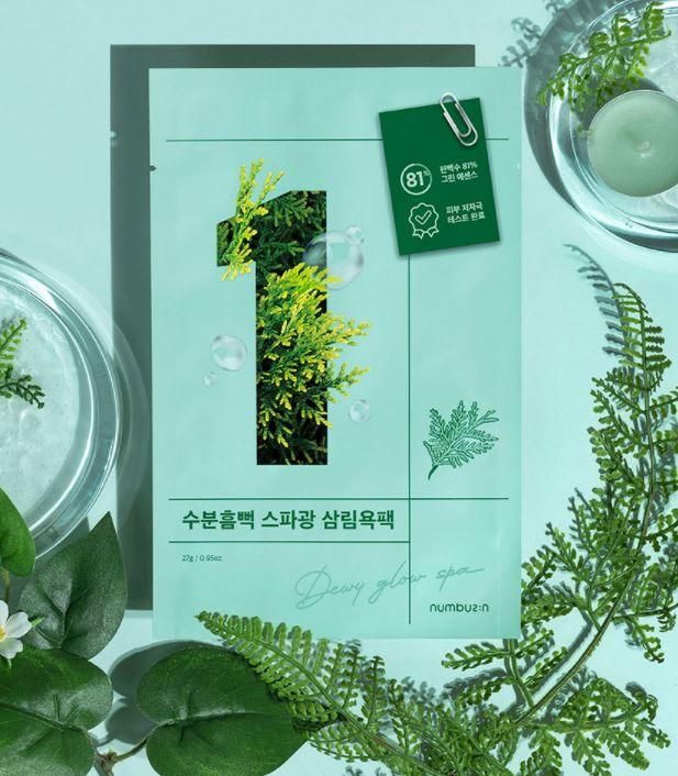 Numbuzin No.1 Dewy Glow Spa Sheet Mask | GlamTouch UK