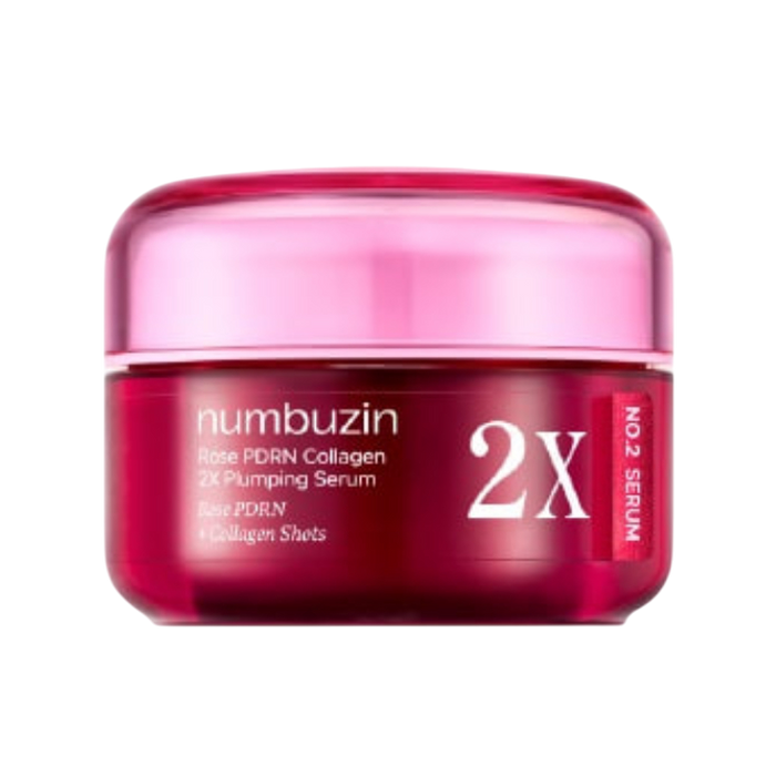 Numbuzin No.2 Rose PDRN Collagen 2X Plumping Serum 30Ml