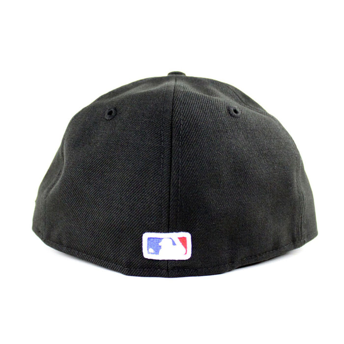 Palm Tree Los Angeles Dodgers New Era 59Fifty Fitted Hat (Black Red Under Brim)