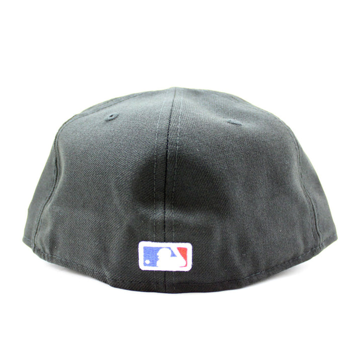 Palm Tree Los Angeles Dodgers New Era 59Fifty Fitted Hat (Black Yellow Under Brim)