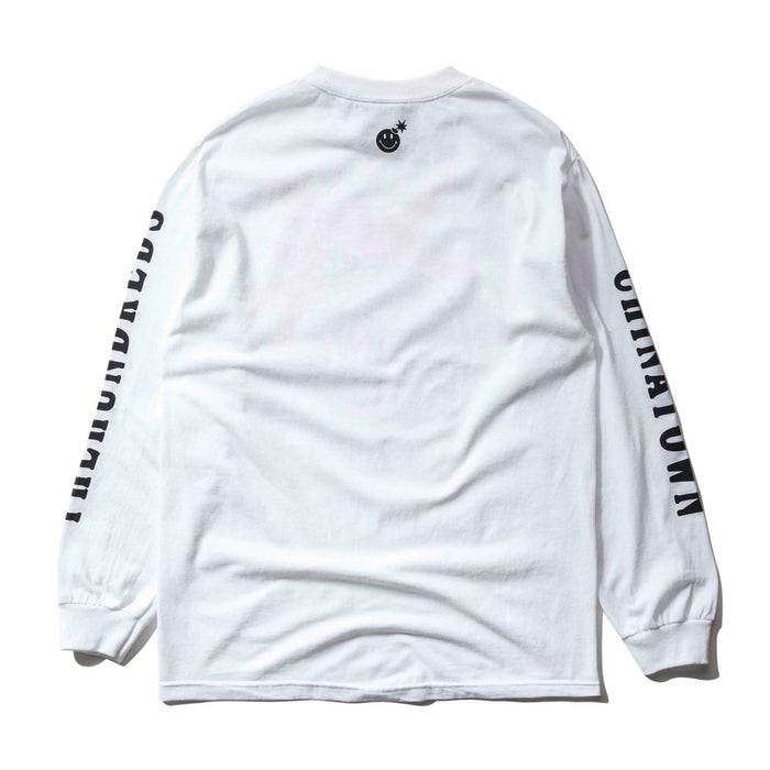 The Hundreds x Chinatown Market Smiley Adam LS T-Shirt (White)