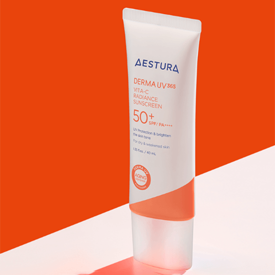 [AESTURA] Derma UV 365 Vita-C Radiance Sunscreen SPF 50+ PA++++ 40ml - Ballagrio