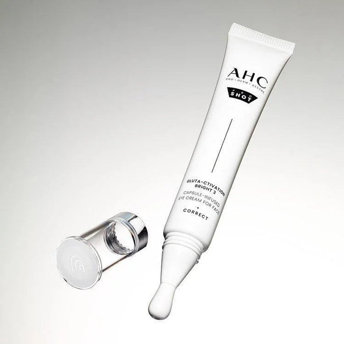 [AHC] Pro Shot Gluta-Ctivation Bright 3 Capsule-Infused Eye Cream for Face 30ml - Ballagrio