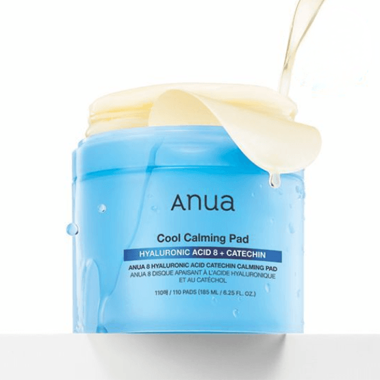 [Anua] 8 Hyaluronic Acid Catechin Calming Pad 185ml 110EA - Ballagrio