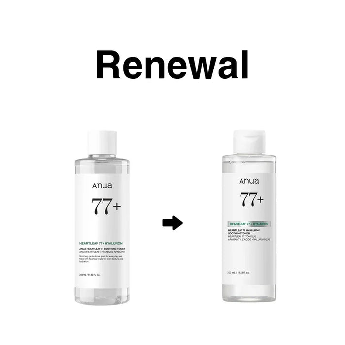 [Anua] Heartleaf 77 Hyaluron Soothing Toner 350ml