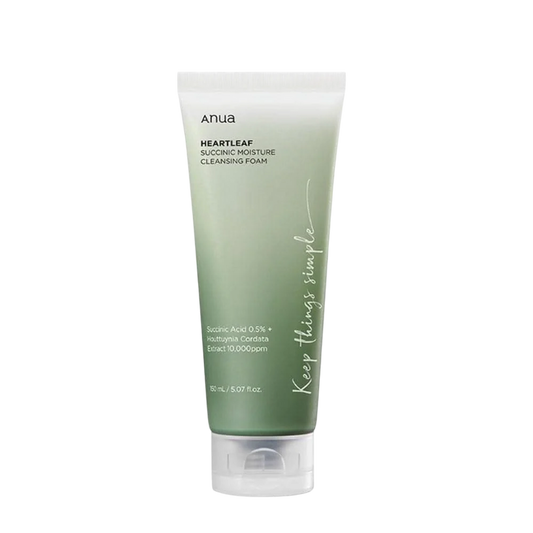 Anua Heartleaf Succinic Moisture Cleansing Foam 150Ml