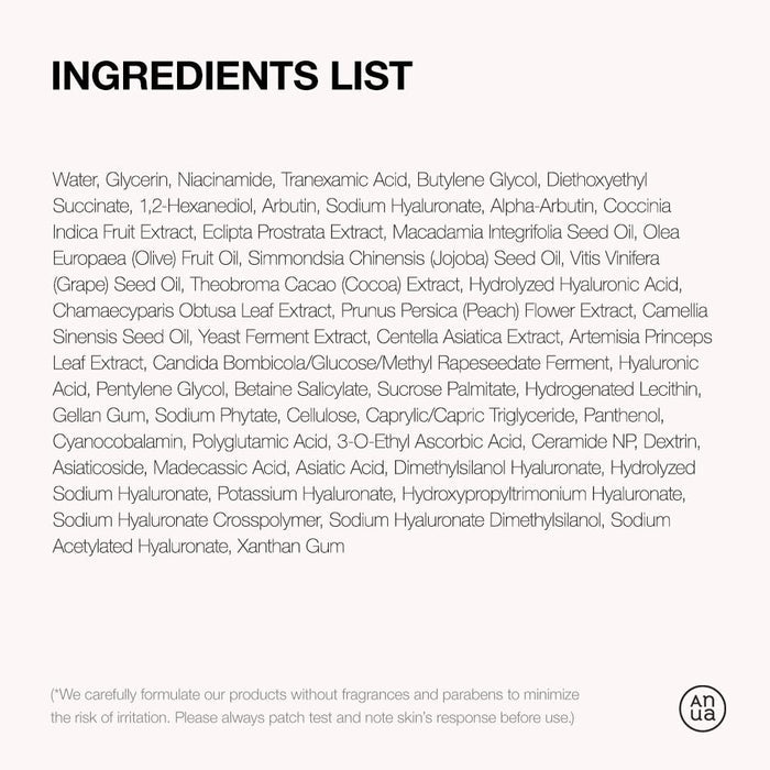 Anua Niacinamide 10% + Txa 4% Serum 30Ml
