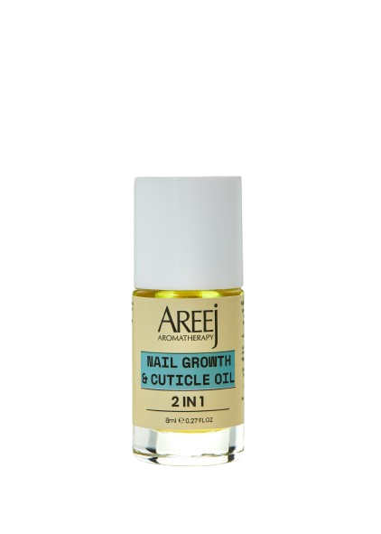 Areej Aromatherapy Nail Growth & Cuticle Oil 2x1 8Ml