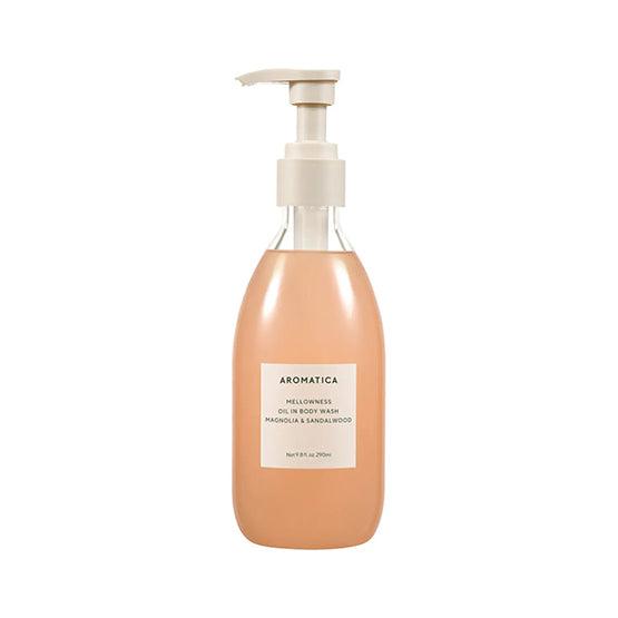 [AROMATICA] Mellowness Oil in Body Wash Magnolia & Sandalwood 290ml - Ballagrio