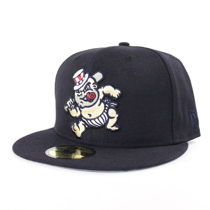 Baby Bombers Scranton Wilkes-Barre Yankees New Era 59Fifty Fitted Hat (Gray Under Brim)