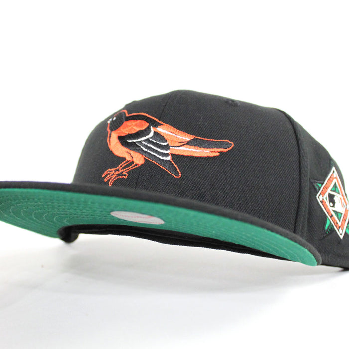 Baltimore Orioles 1993 All Stare Game New Era 59Fifty Fitted Hat (Black Orange Green Under Brim)