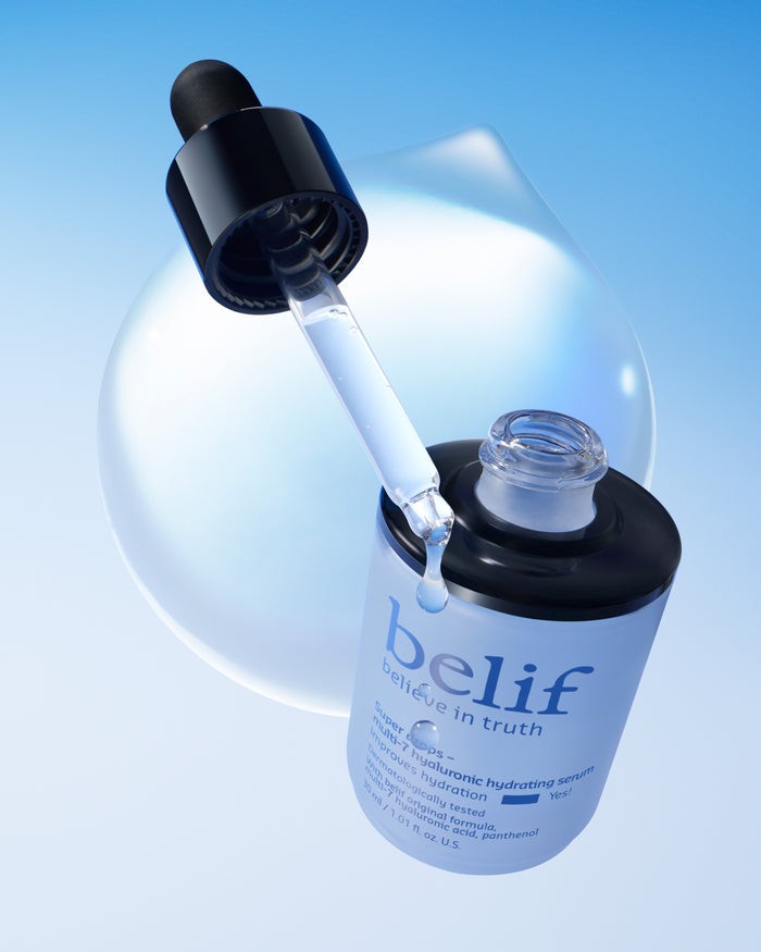 Belif Super Drops Multi-7 Hyaluronic Hydrating Serum 30ml | GlamTouch UK