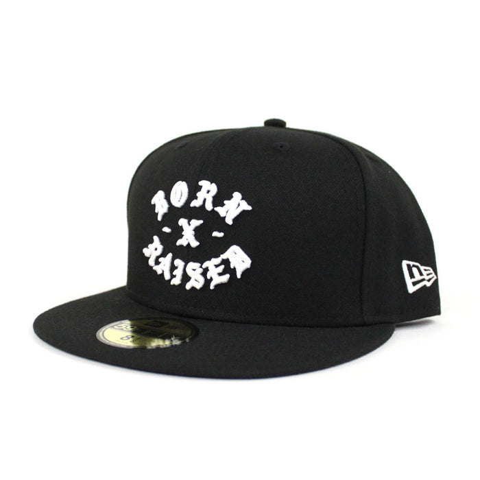 Born x Raised New Era 59Fifty Fitted Hat (Black)