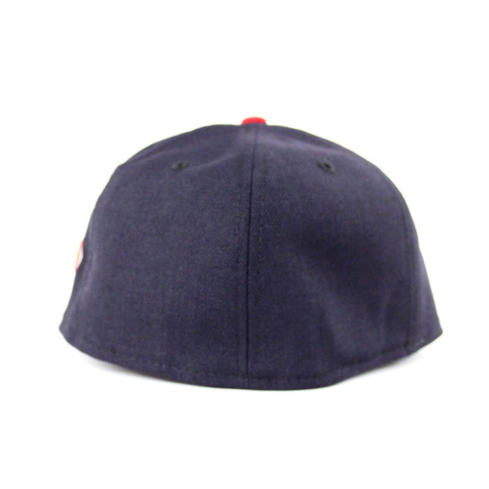 Boston Braves 1914 World Series New Era 59Fifty Fitted Hat (Navy Red Green Under Brim)