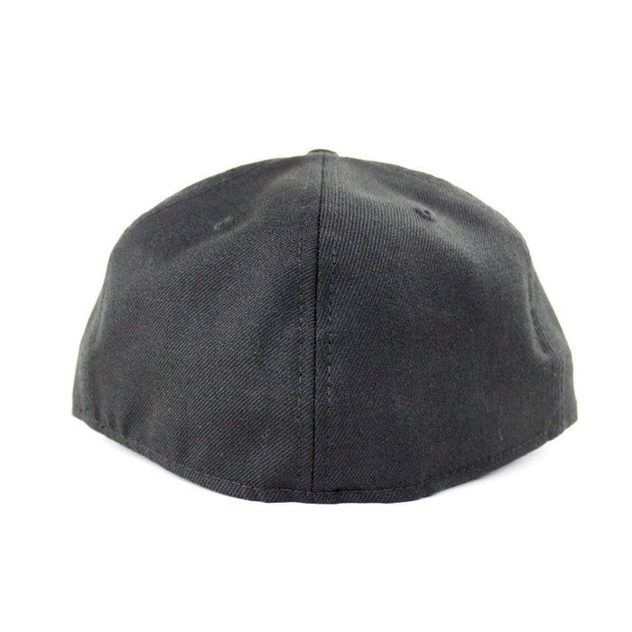 Brooklyn New Era 59Fifty Fitted Hat (Black Red Gray Under Brim)