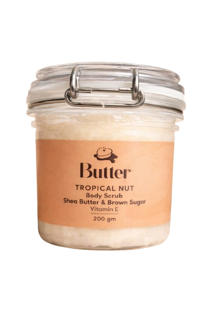 Butter Tropical Nut Body Scrub Butter 200g