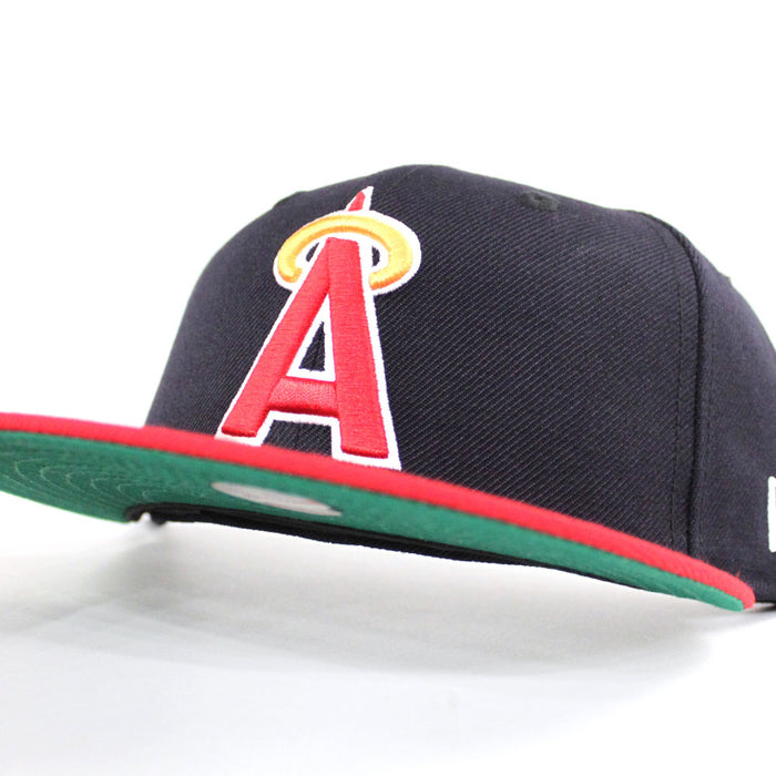 California Angels 73-91 New Era 59Fifty FItted Hat (Green Under Brim)