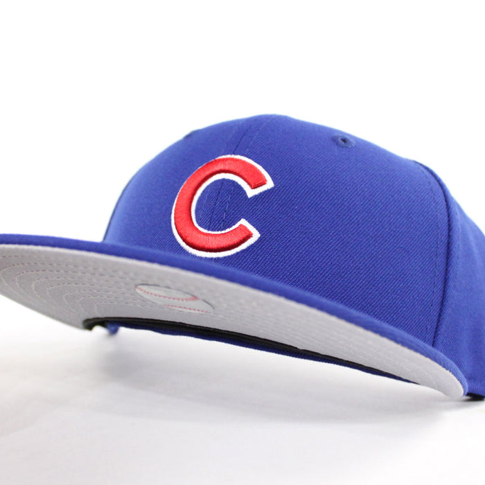 Chicago Cubs 2016 World Series New Era 59Fifty Fitted Hat (Blue Gray Under Brim)