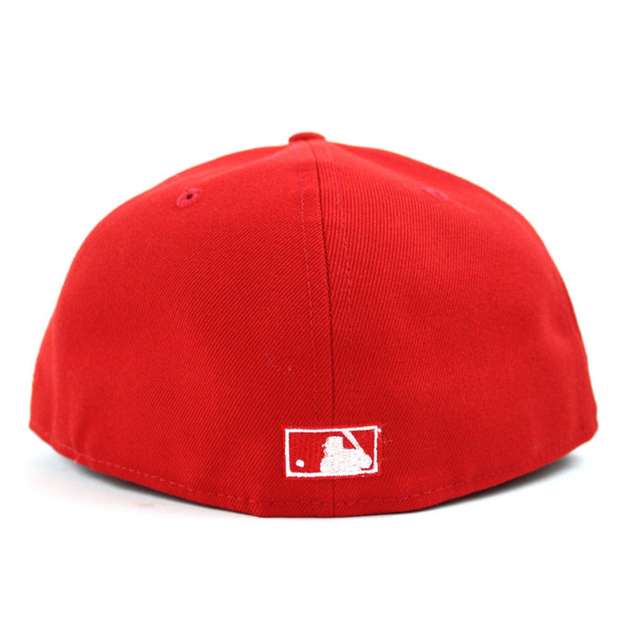 Chicago White Sox 2005 World Series New Era Fitted 59Fifty Hat (Red Pink Under Brim)
