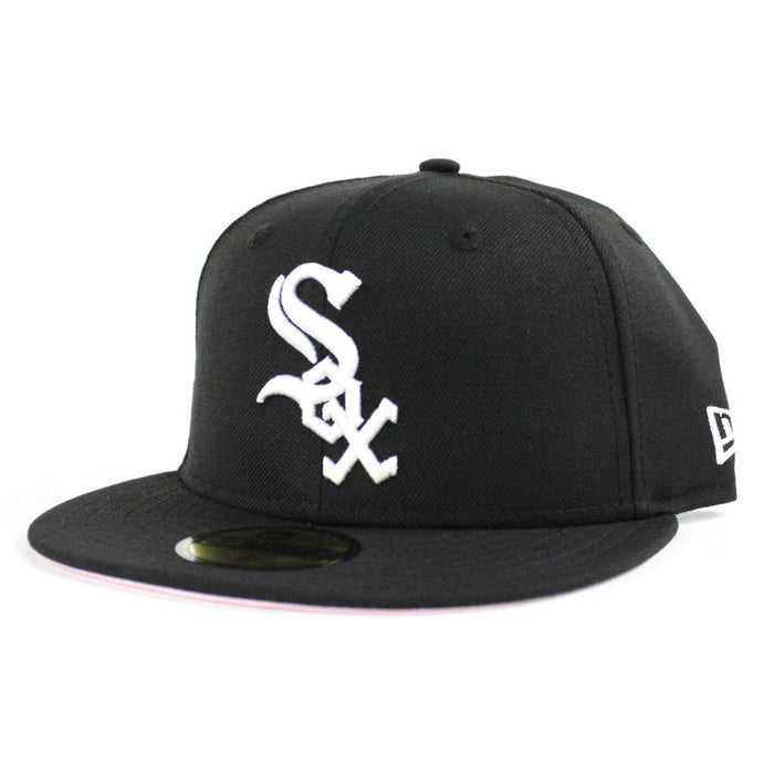 Chicago White Sox New Era 59Fifty Fitted Hat (Pink Under Brim)