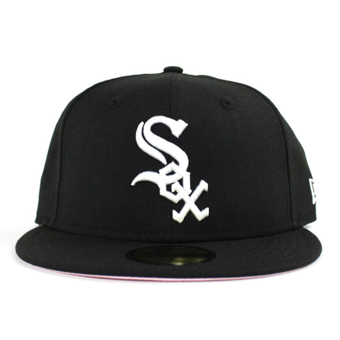Chicago White Sox New Era 59Fifty Fitted Hat (Pink Under Brim)