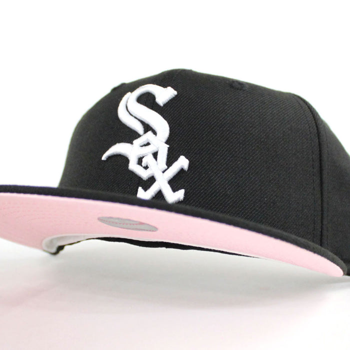 Chicago White Sox New Era 59Fifty Fitted Hat (Pink Under Brim)