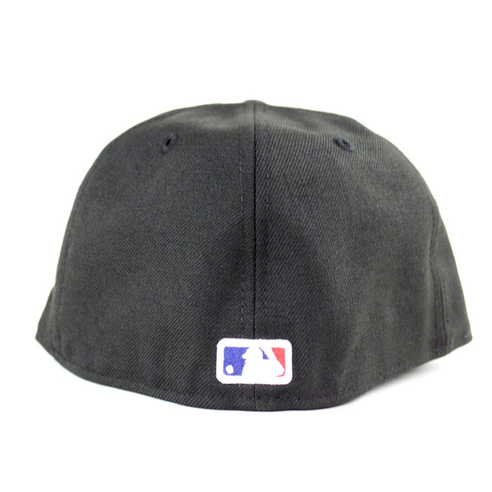 Chicago White Sox New Era 59Fifty Fitted Hat (Team Color Pink Under Brim)
