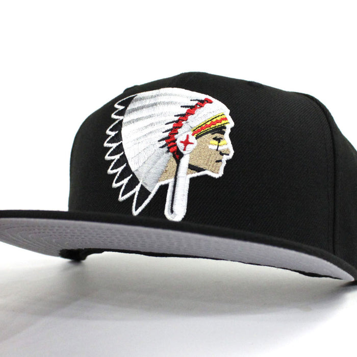 Chiefs New Era 59Fifty Fitted Hats (Black Gray Under Brim)
