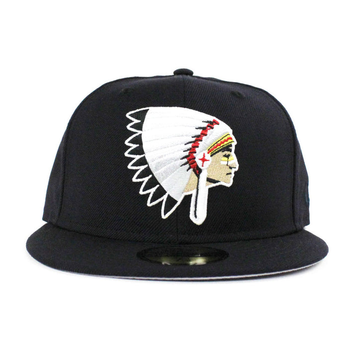 Chiefs New Era 59Fifty Fitted Hats (Navy Gray Under Brim)
