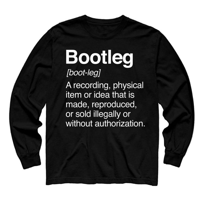 Chinatown Market BOOTLEG LS TEE (Black)