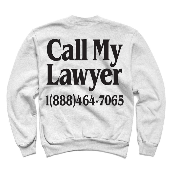 Chinatown Market LEGAL SERVICES CREWNECK (Gray)