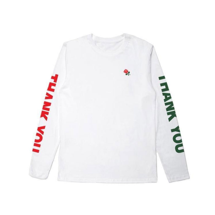 Chinatown Market THANK YOU LONG SLEEVE (White)