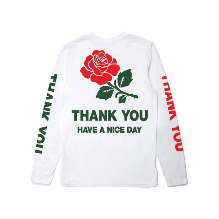 Chinatown Market THANK YOU LONG SLEEVE (White)