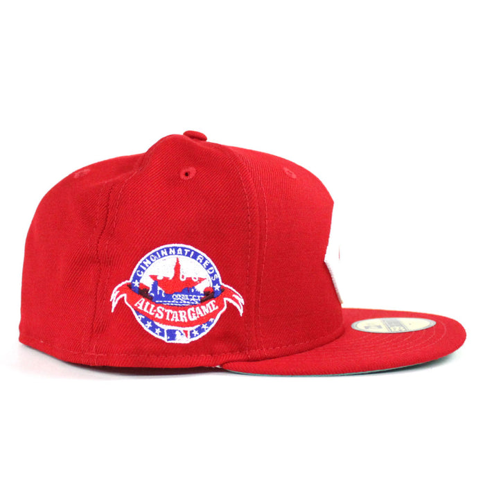 Cincinnati Reds 1988 All Star Game New Era 59Fifty Fitted Hat (Red Mint Under Brim)