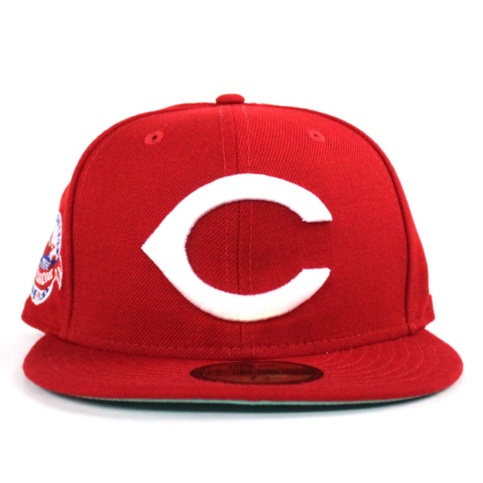 Cincinnati Reds 1988 All Star Game New Era 59Fifty Fitted Hat (Red Mint Under Brim)