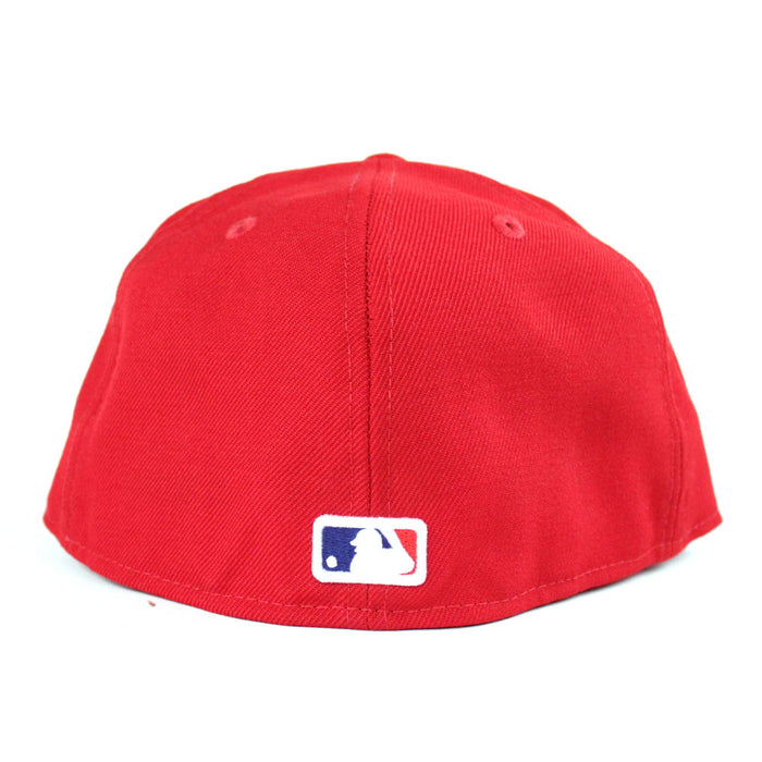 Cincinnati Reds New Era 59Fifty Fitted Hat (Team Color Pink Under Brim)