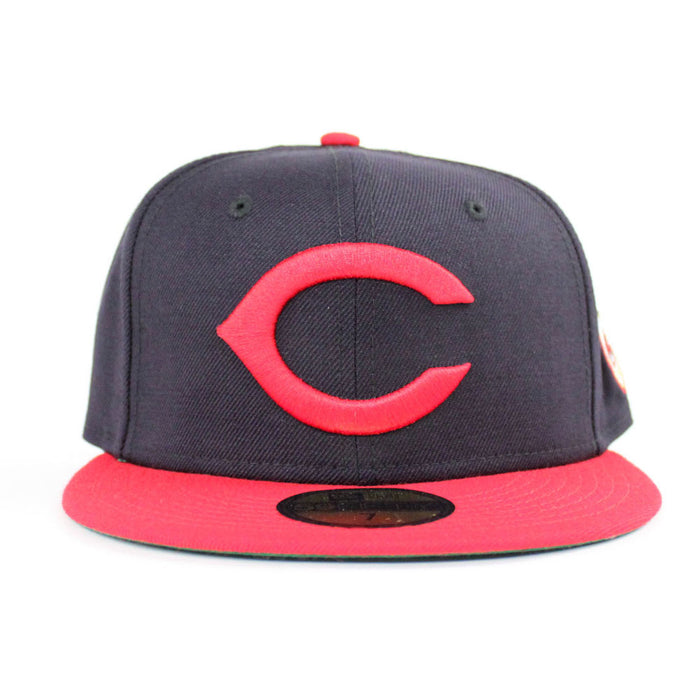 Cleveland Indians 1948 World Series New Era 59Fifty Fitted Hat (Navy Green Under Brim)