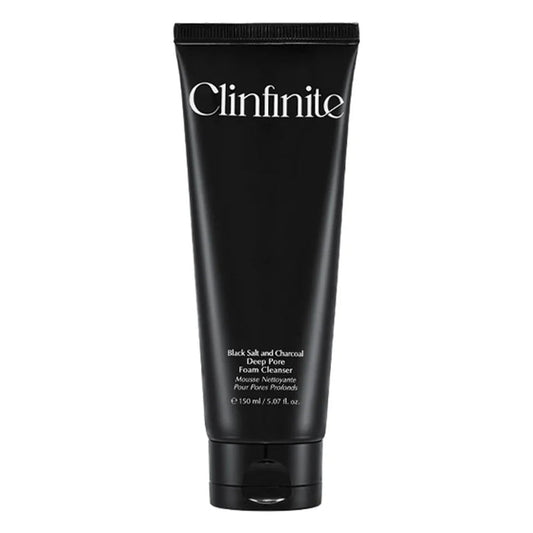 [Clinfinite] Black Salt and Charcoal Deep Pore Foam Cleanser 150ml - Ballagrio